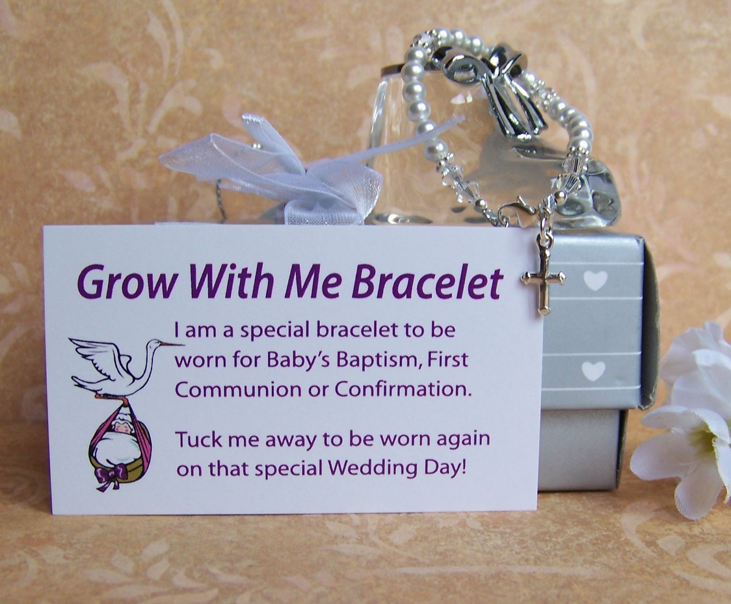10 Unique Baptism Gift Ideas For Boys baby girl baptism bracelet grow with me 38 00 via etsy its a 1 2022