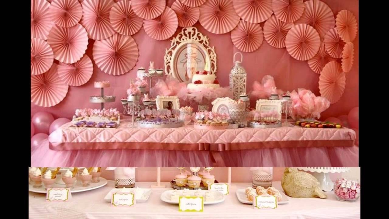10 Most Recommended Birthday Party Theme Ideas For Girls baby girl birthday party themes decorations at home youtube 2022