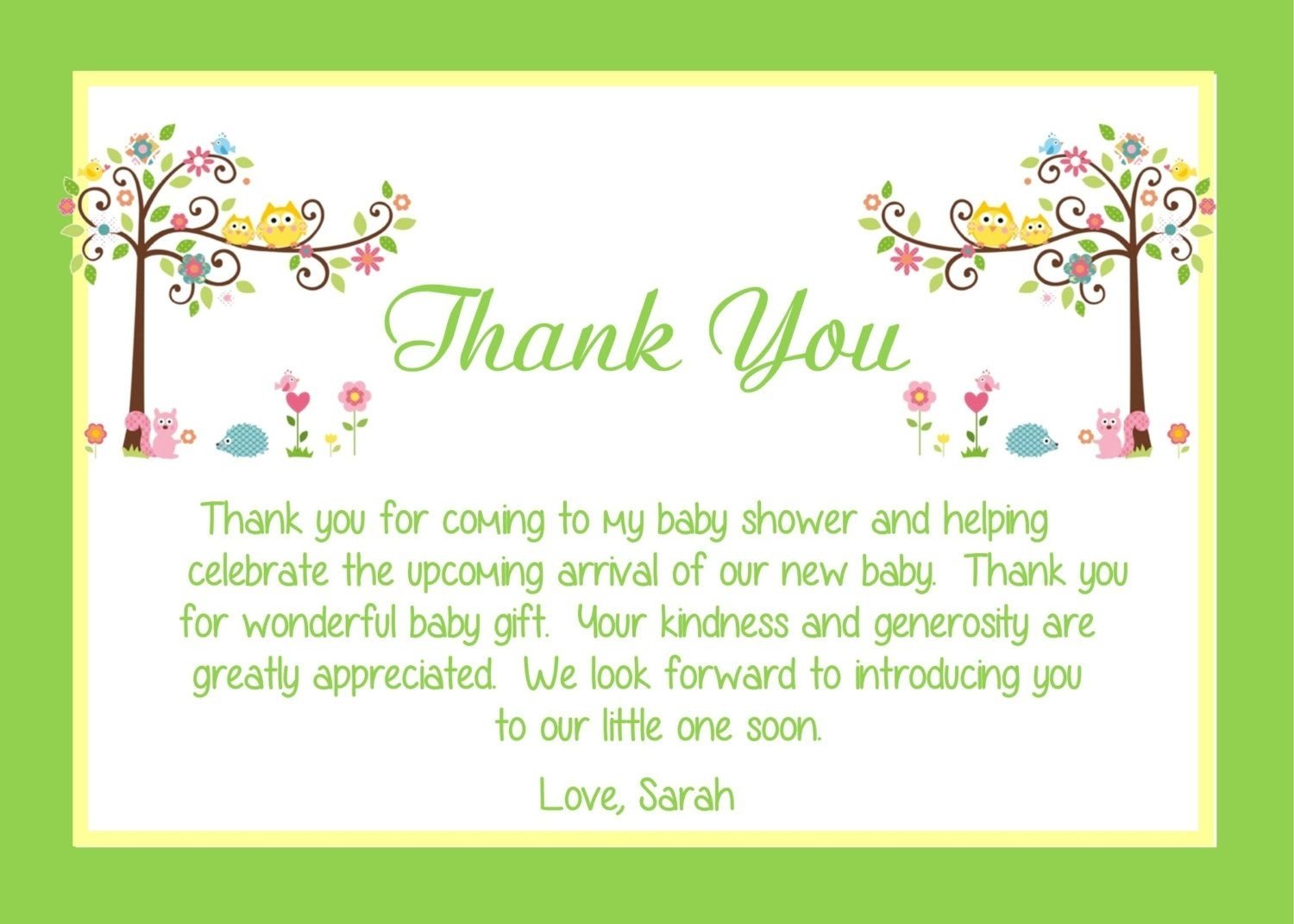 10 Cute Baby Shower Thank You Wording Ideas baby shower thank you card wording ideas babysof thank you 1 2022