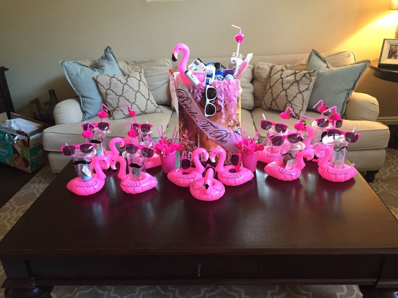 10 Attractive Bachelorette Party Ideas San Diego bachelorette party flamingos amazon sunglasses etsy eos 1 2022