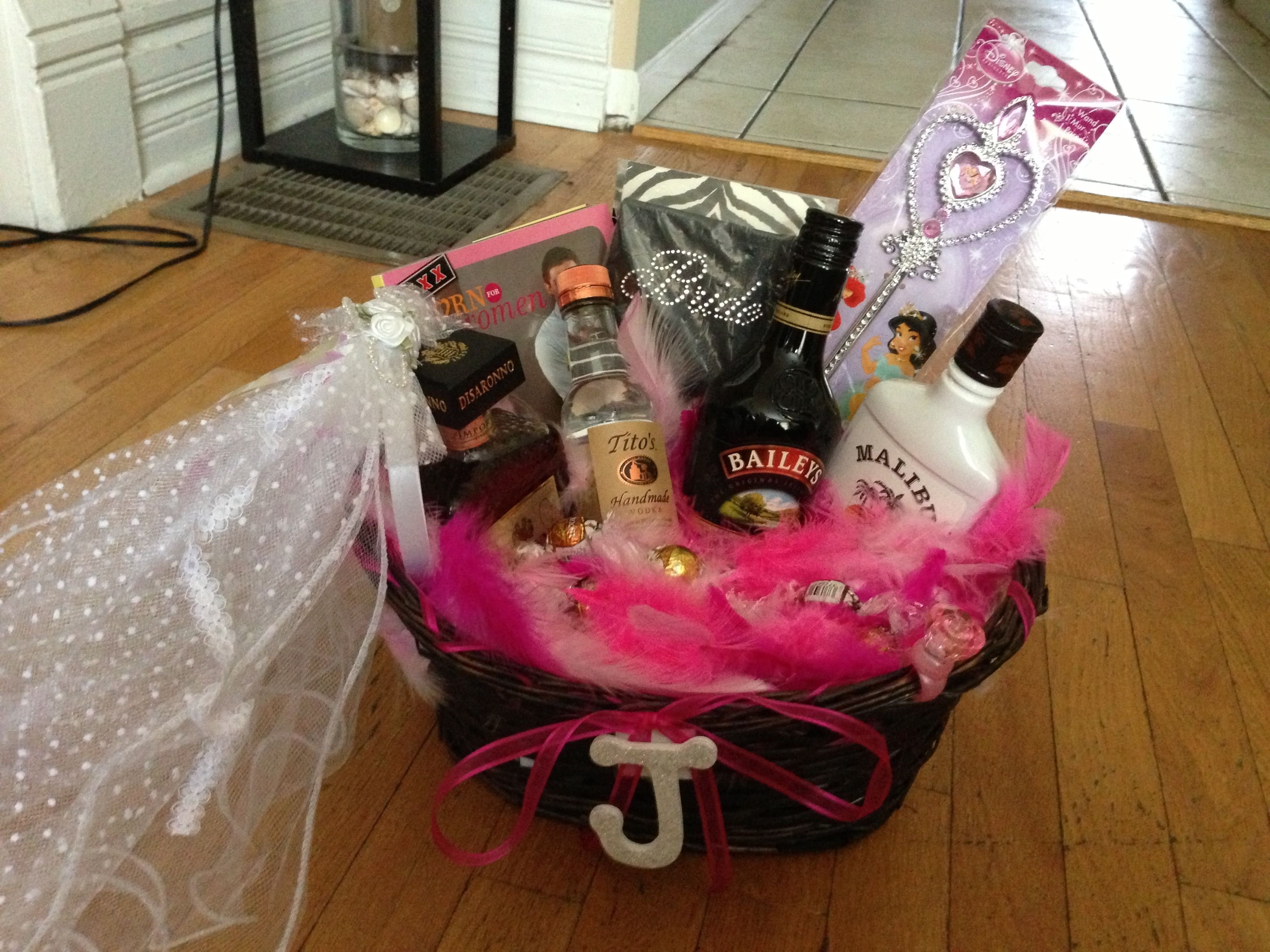 10 Stylish Bachelorette Party Gift Ideas For The Bride bachelorette party gift basket love never fails pinterest 2 2022