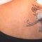 back tattoo - first tattoo back shoulder - girl shoulder tattoos