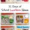 back to school healthy lunch ideas! | lunchbox ideas, free