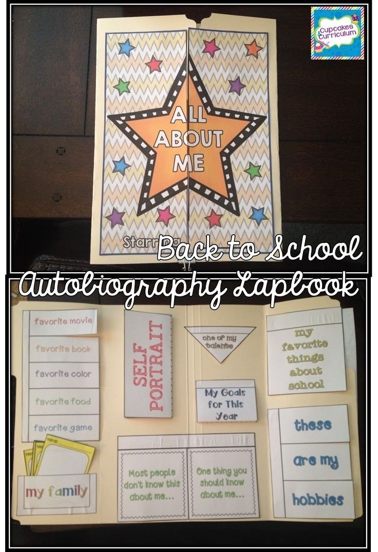 10 Most Recommended All About Me Project Ideas back to school lapbook bulletin board display bulletin board and 2022