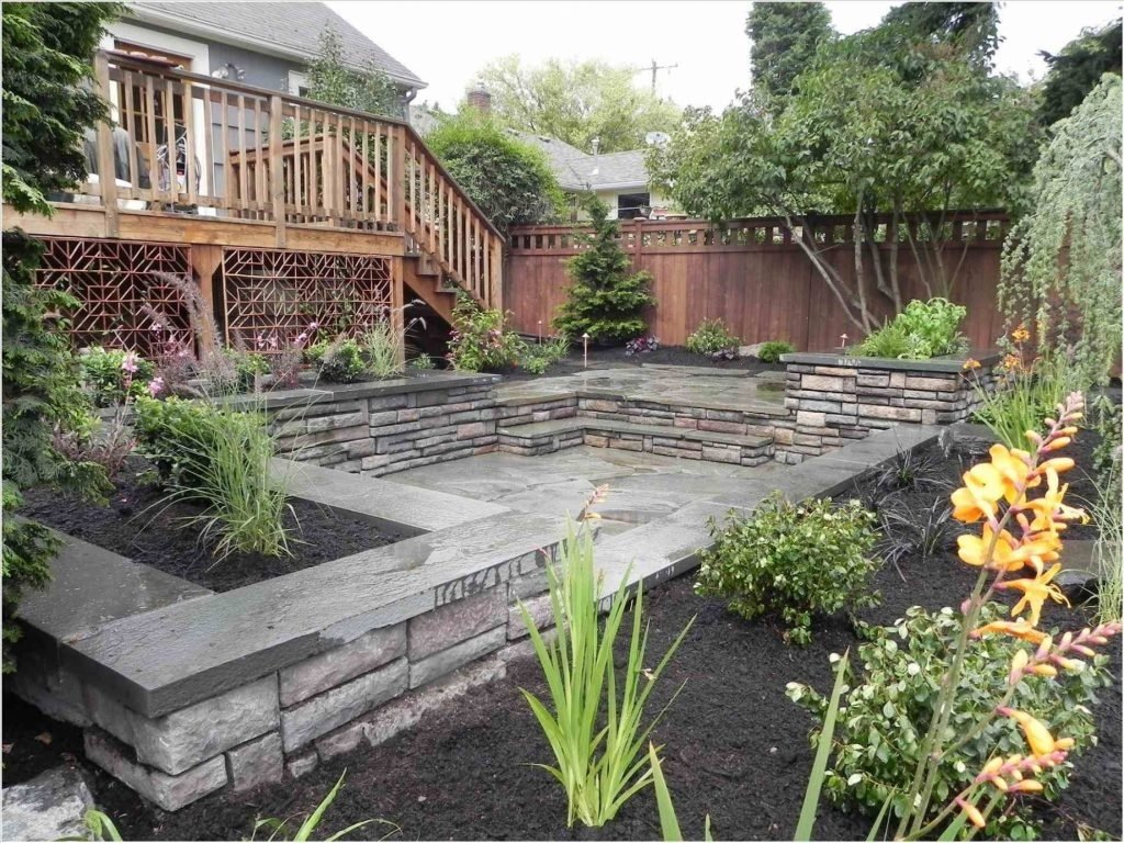 10 Stylish Landscaping Ideas For A Sloped Backyard backyard simple small backyard landscaping ideas elegant slope 2022