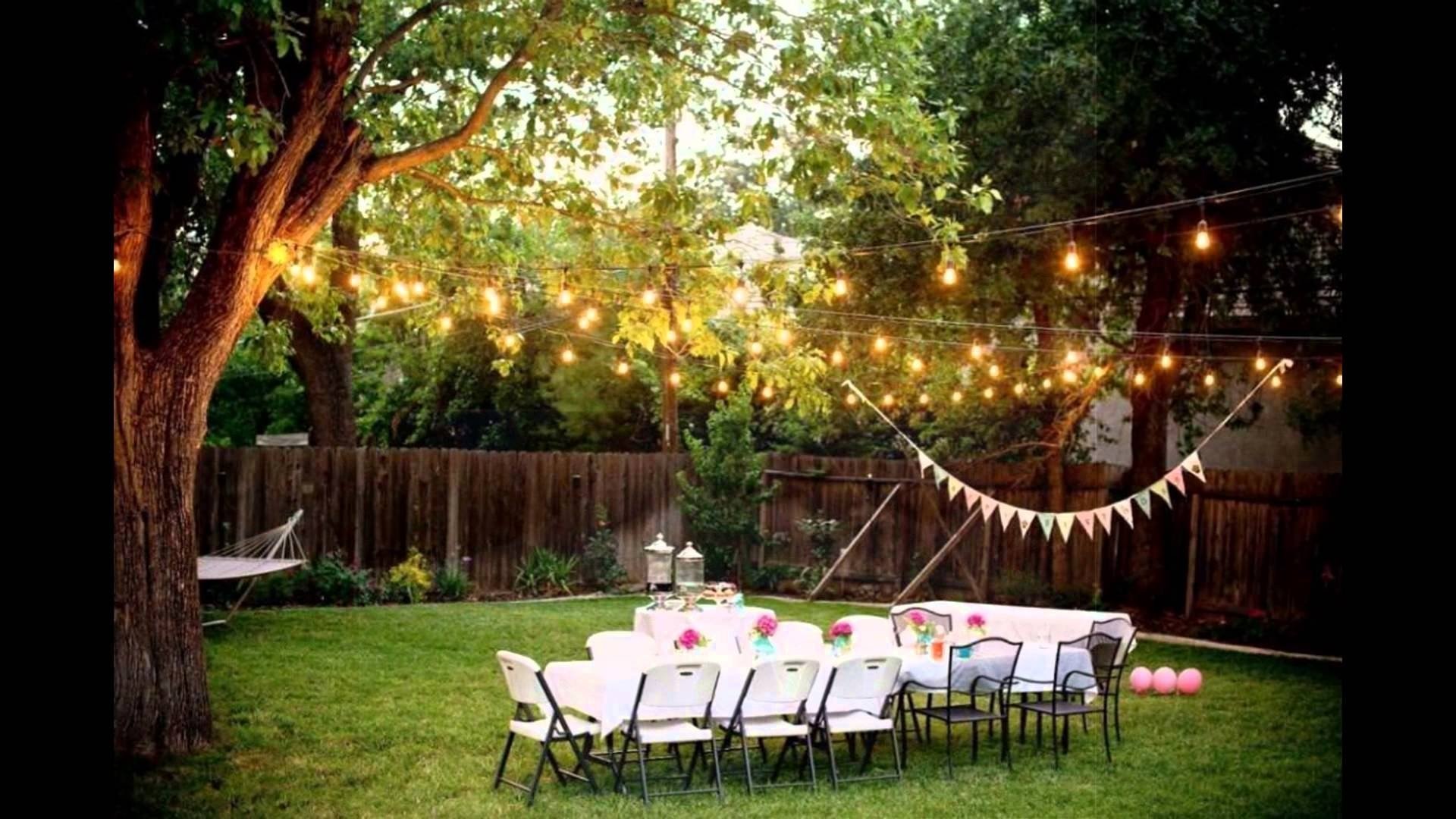 10 Cute Backyard Wedding Decoration Ideas On A Budget backyard weddings on a budget youtube 3 2022