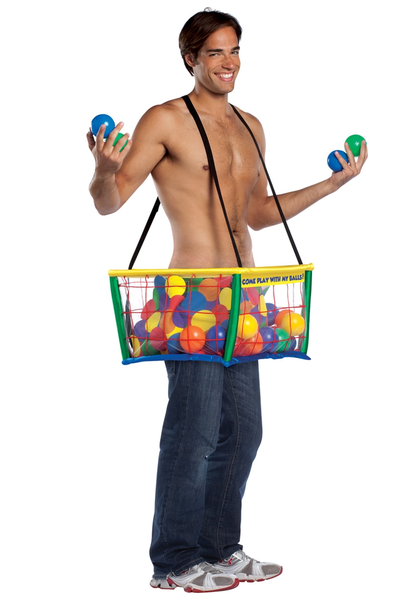 10 Perfect Funny Costume Ideas For Men ball pit costume 2 2022