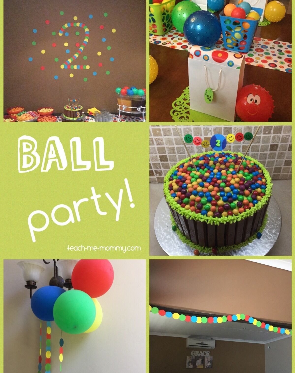 10 Pretty Birthday Party Ideas For 3 Year Old Boy ball themed party for a 2 year old themed parties birthdays and 3 2023