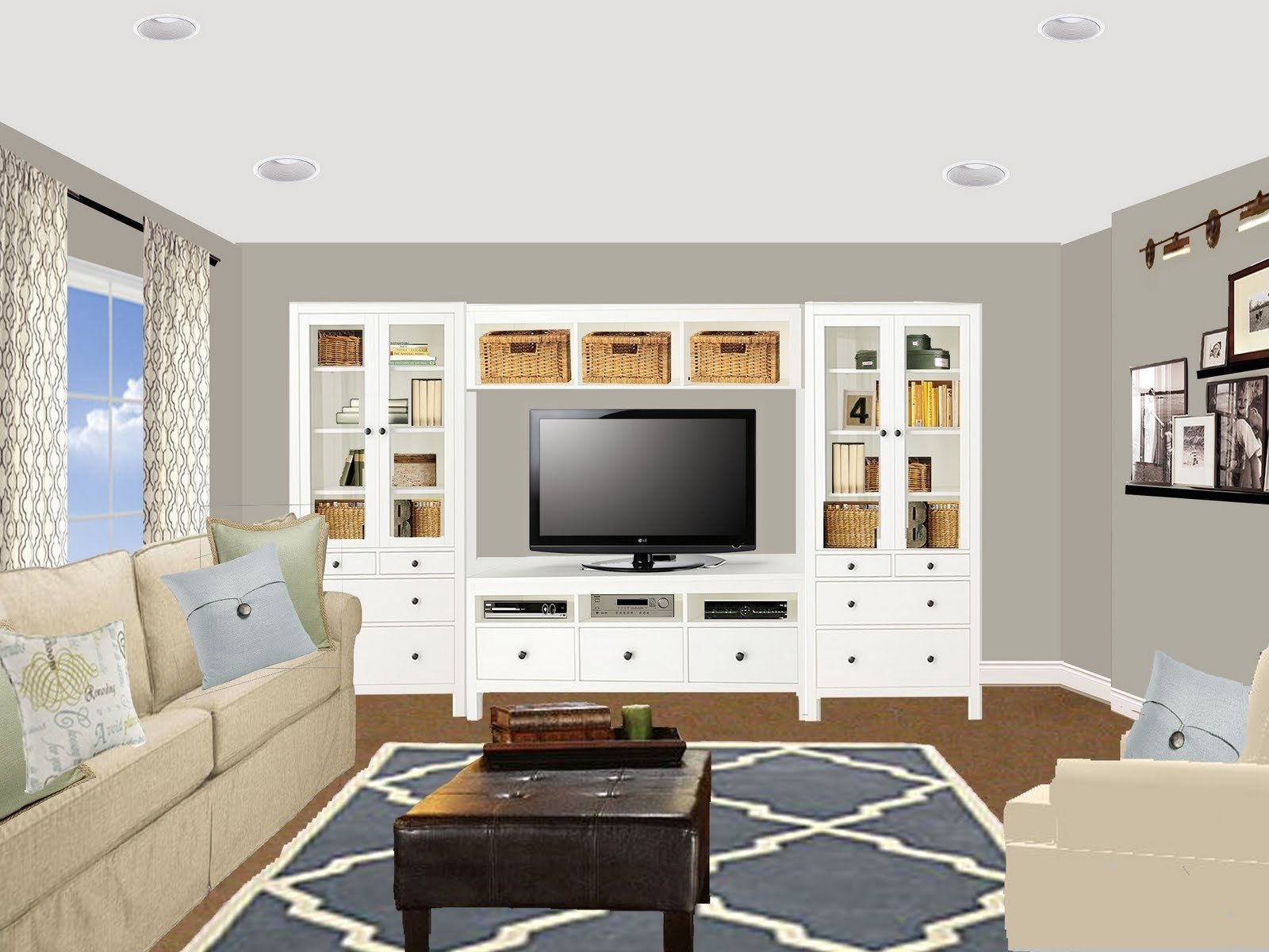 10 Stylish Wall Decor Ideas For Family Room basement entertainment room decorating ideas lounge awesome 2022