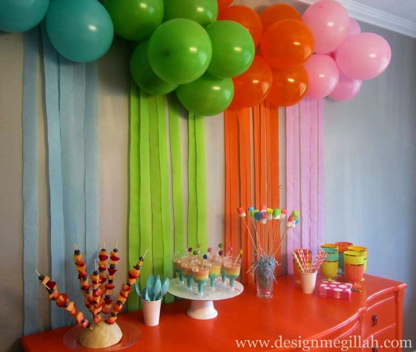 10 Unique Birthday Party At Home Ideas bday decoration ideas at home simple decorating party and supplies 1 2022