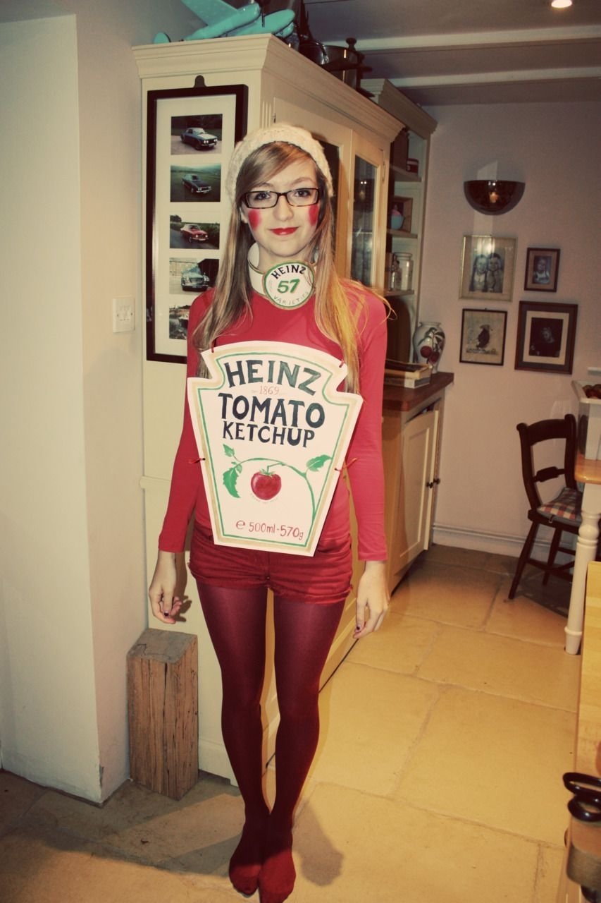 10 Attractive Homemade Costume Ideas For Adults becoming ketchup and the golden snitch homemade fancy dress 2 2022