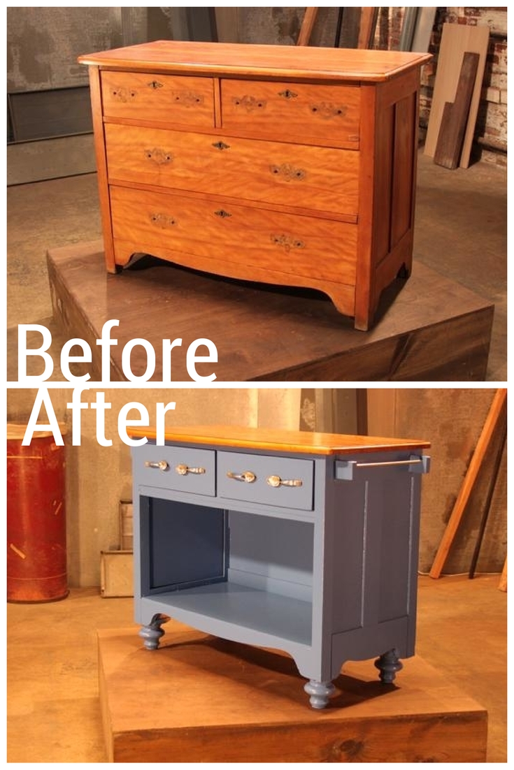 10 Amazing Do It Yourself Furniture Ideas before and after images from hgtvs flea market flip cottage 2022