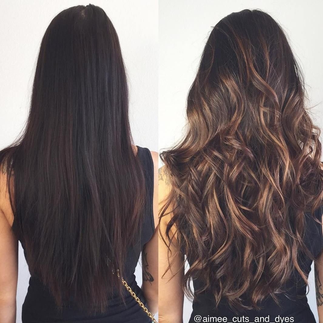 10 Great Brown And Black Hair Color Ideas best balayage hair color ideas 70 flattering styles for 2018 3 2022