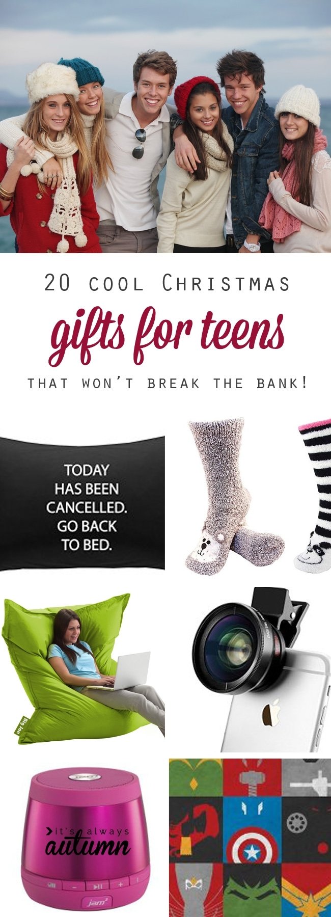 10 Amazing Christmas Gift Ideas For Teenagers best christmas gift ideas for teens its always autumn 10 2022