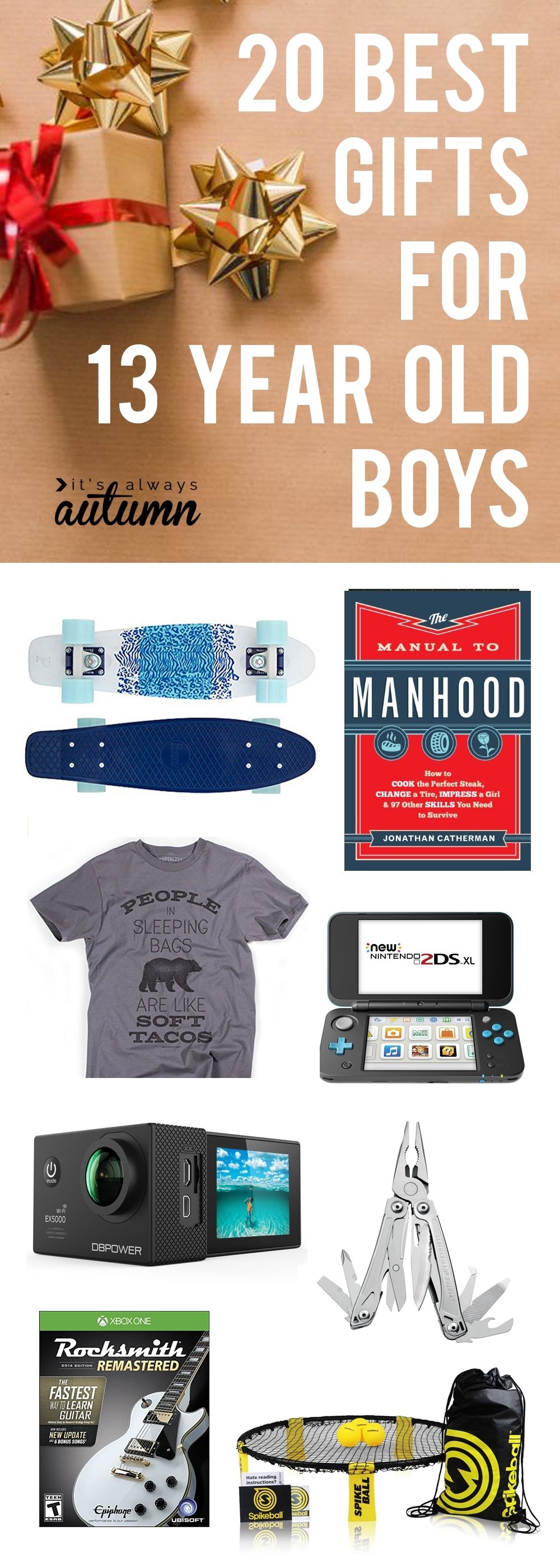 10 Best Christmas Gift Ideas For Boys best christmas gifts for 13 year old boys its always autumn 2 2024