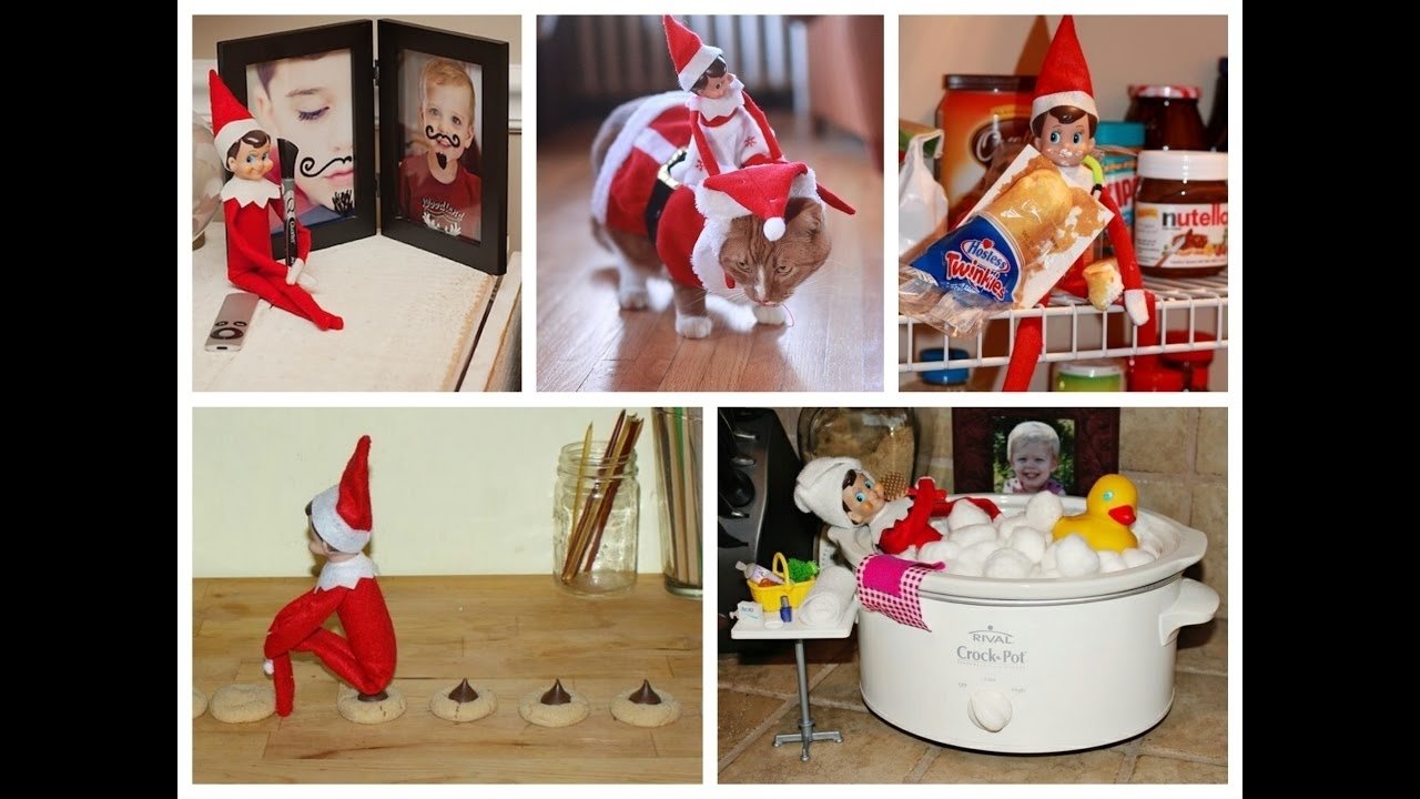 10 Most Popular Fun Ideas For Elf On The Shelf best elf on the shelf ideas youtube 9 2022