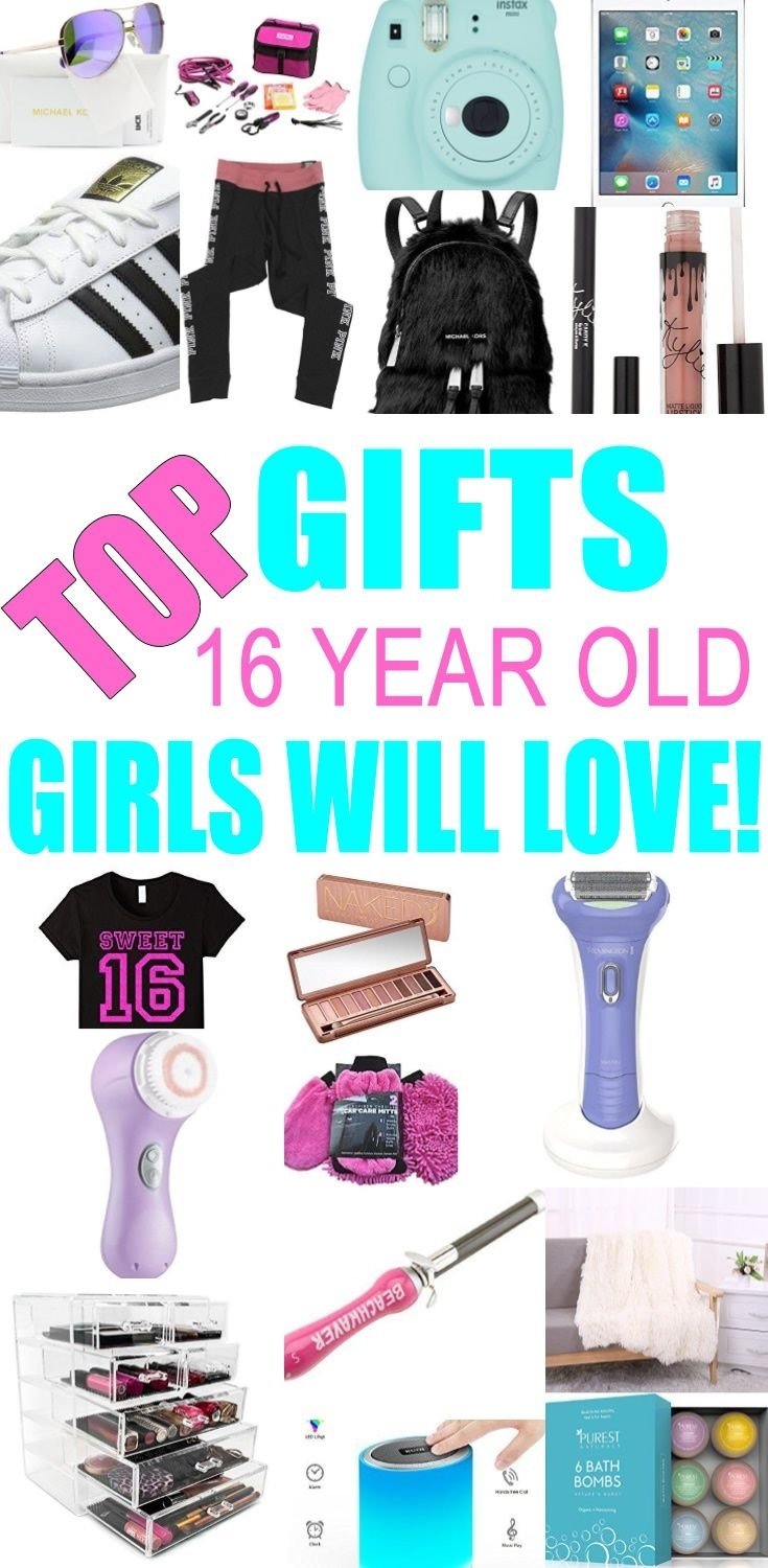 10 Amazing Sweet 16 Gift Ideas For Girls best gifts 16 year old girls will love gift suggestions sixteenth 4 2022