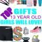 best gifts for 13 year old girls | gift suggestions, tween and teen