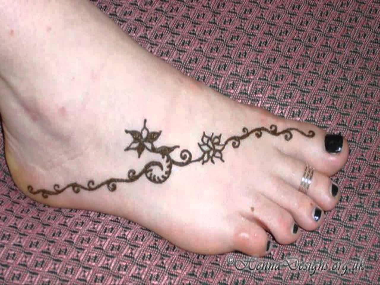 10 Perfect Tattoo Ideas For The Foot best henna tattoo foot design ideas 2014 youtube 2022