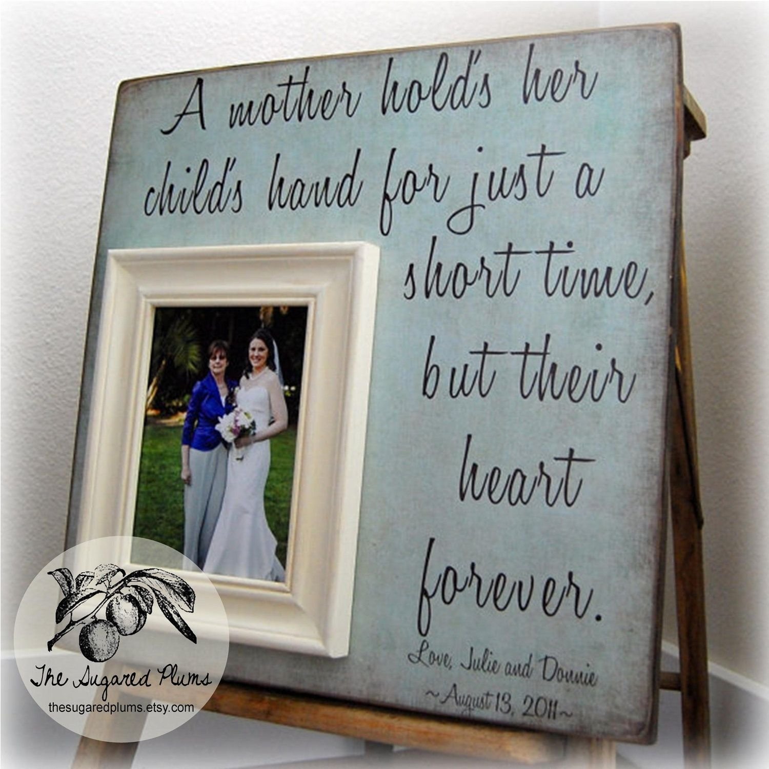 10 Nice Gift Ideas For Mother Of The Bride best mother of the bride gifts personalized picture frame a mother 6 2022