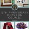 best of 12th wedding anniversary gifts | wedding gifts