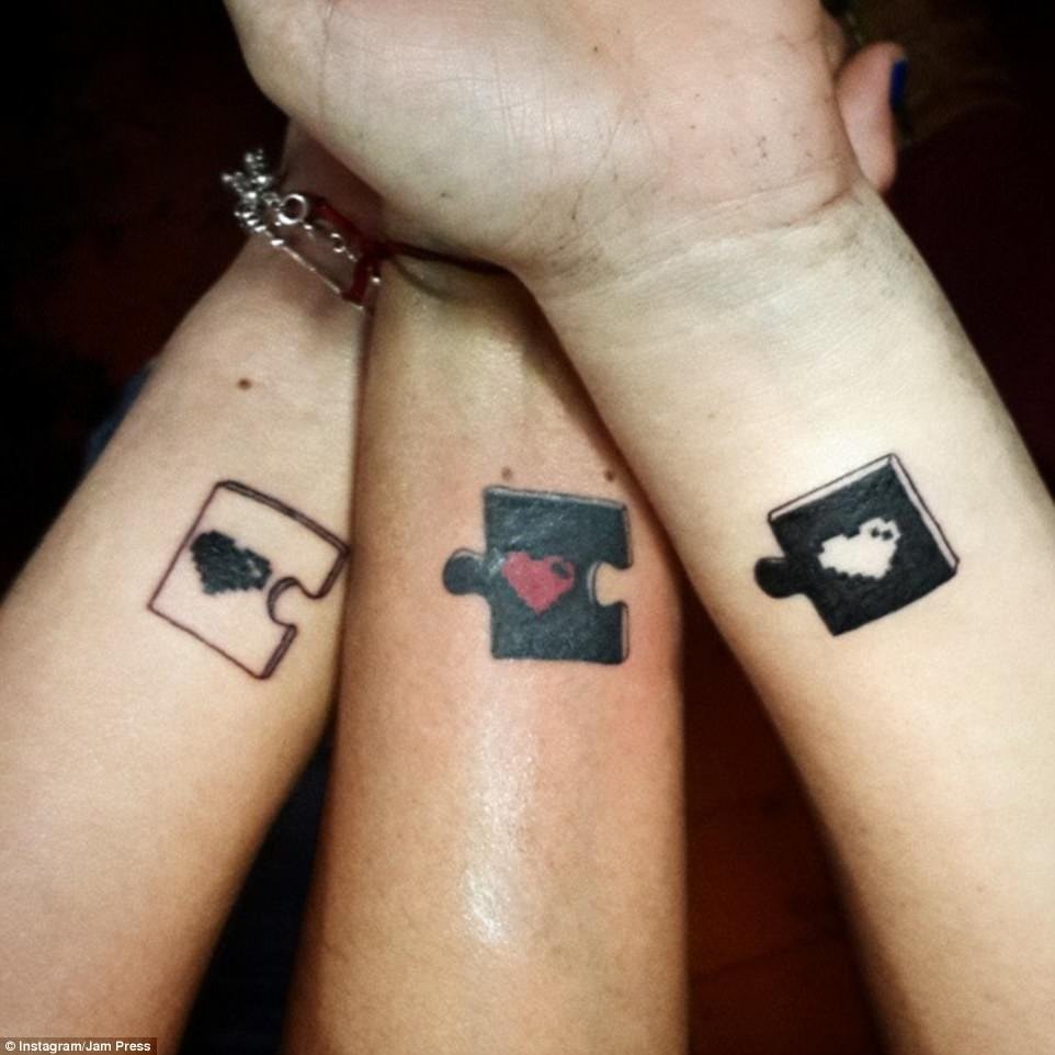 10 Great Matching Tattoo Ideas For Friends bffs show off their incredible matching tattoos daily mail online 1 2022