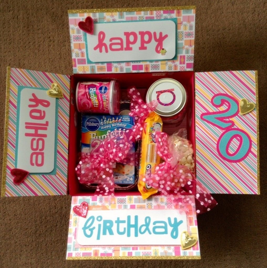 10 Amazing Birthday In A Box Ideas birthday box college care package ideas pinterest box 1 2022