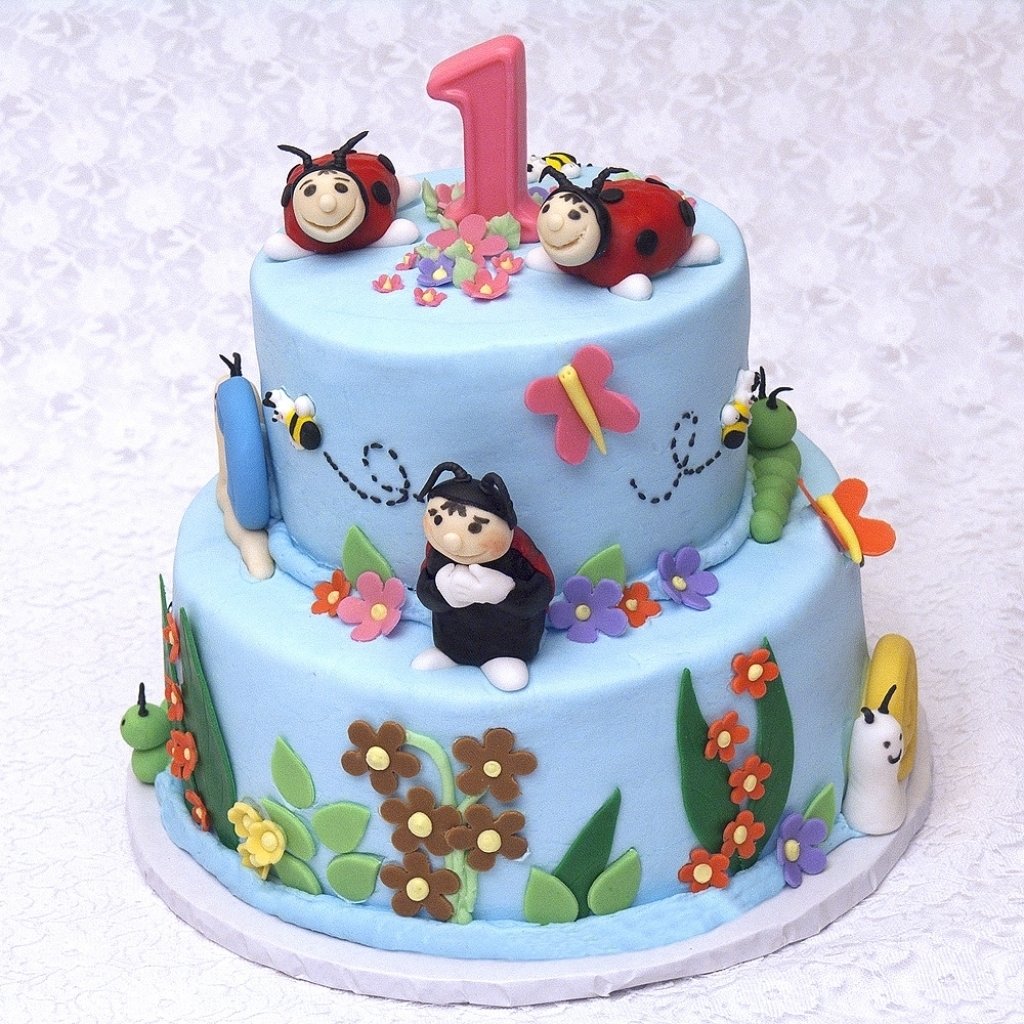 1 Year Old Birthday Cake Idea - Cake Ideas