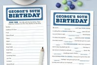 birthday mad lib for adults - personalized party game - printable