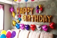 birthday party decorations at home - birthday decoration ideas