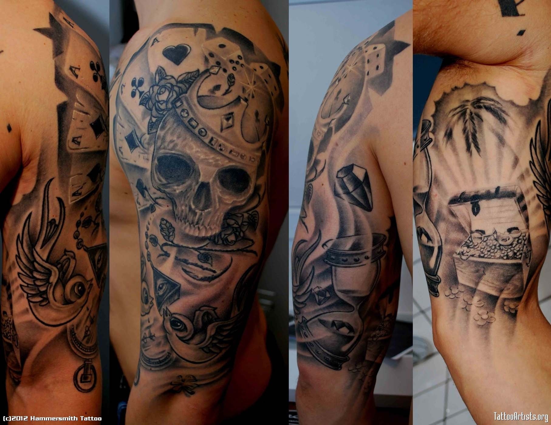 10 Great Black And Gray Tattoo Ideas black and grey koi fish sleevefull tattoo sleeves google search 2 2022