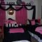 black and hot pink room ideas for girls |  hot pink, black and