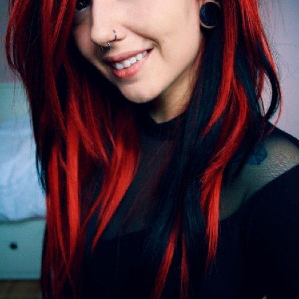 10 Amazing Black And Red Hair Ideas black and red hair dye ideas hair x 2022
