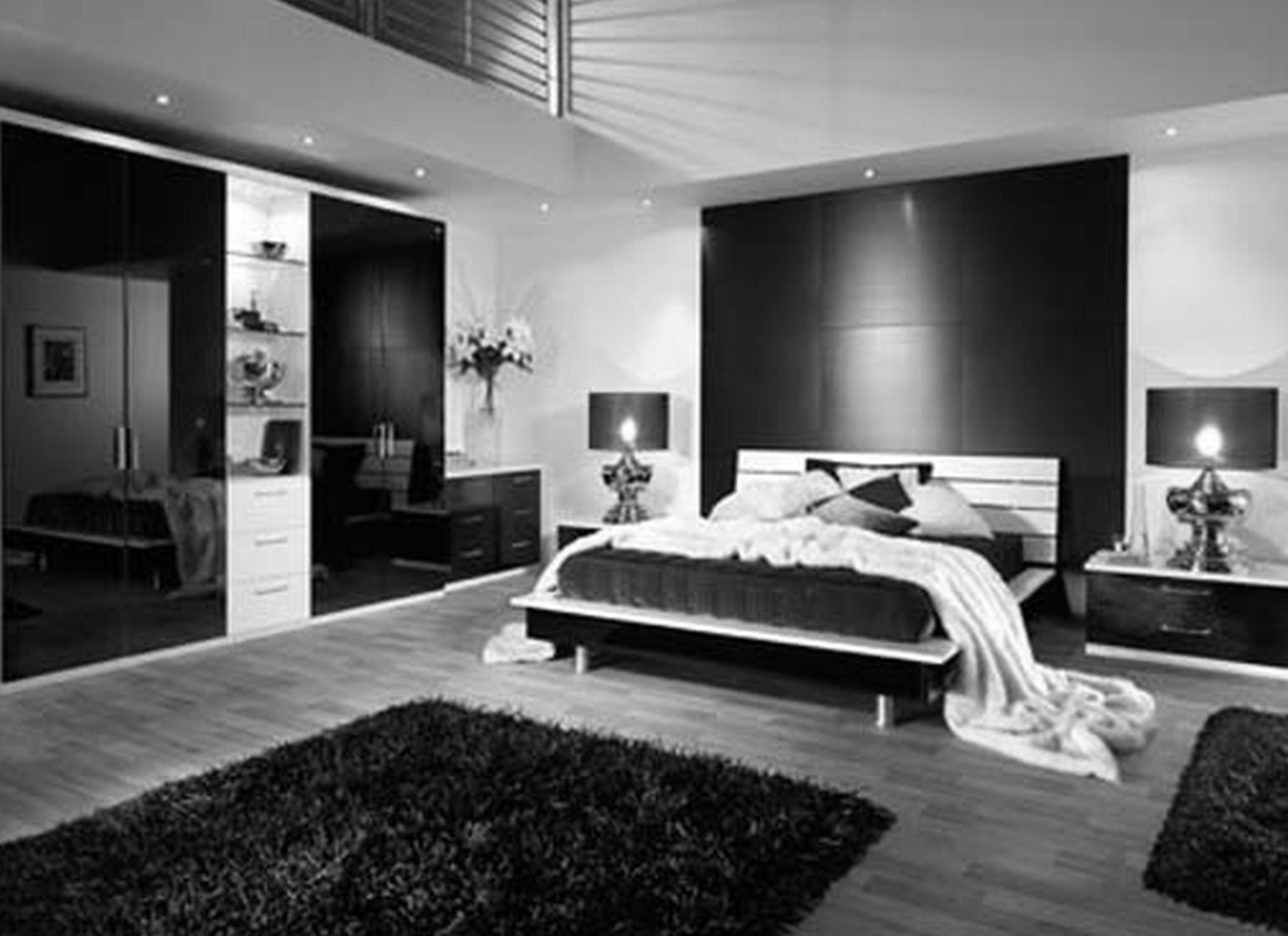 10 Wonderful Black And White Bedroom Ideas black bedroom ideas elegant black bedroom furniture ideas enchanting 2022