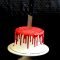 bloody halloween cake | say it with cake