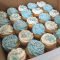 blue and white baby shower cupcake | all things cake!!! | pinterest