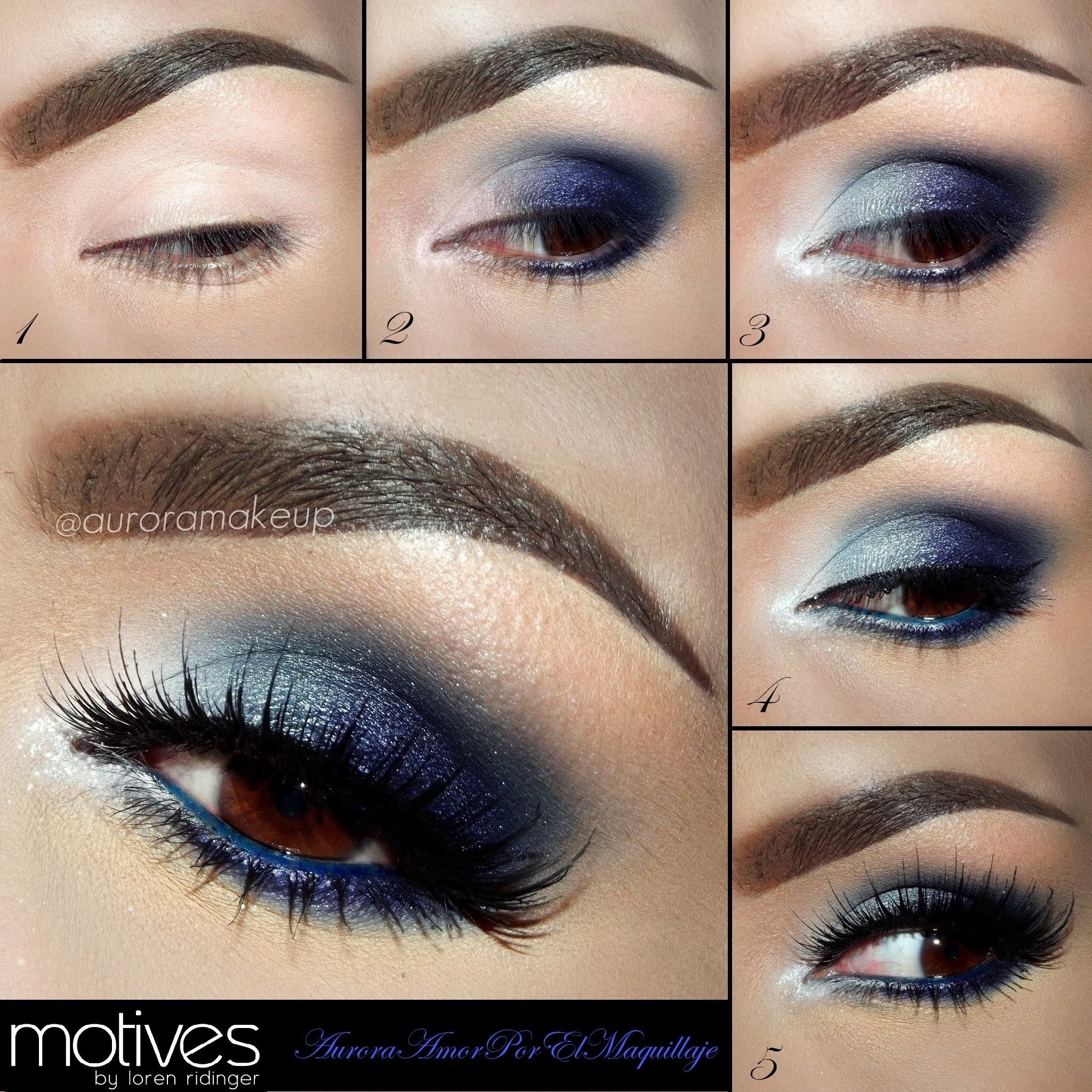 10 Spectacular Makeup Ideas For Brown Eyes blue eye shadow for brown eyes tutorial with aurora makeup and 2023