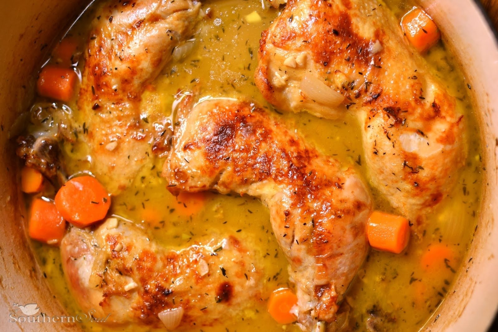 10 Spectacular Dinner Ideas With Chicken Thighs braised chicken thighs a southern soul 2022