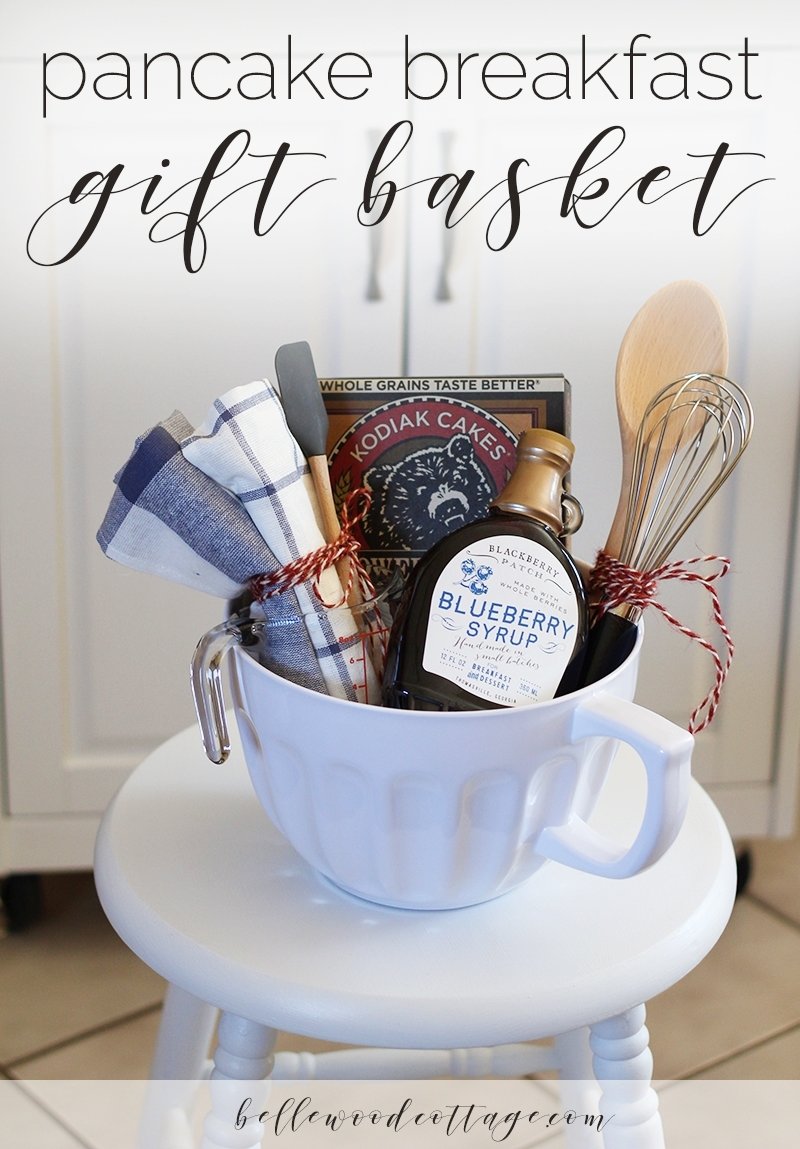 10 Ideal Bridal Shower Gift Basket Ideas bridal shower gift idea pancake breakfast gift basket bellewood 1 2022
