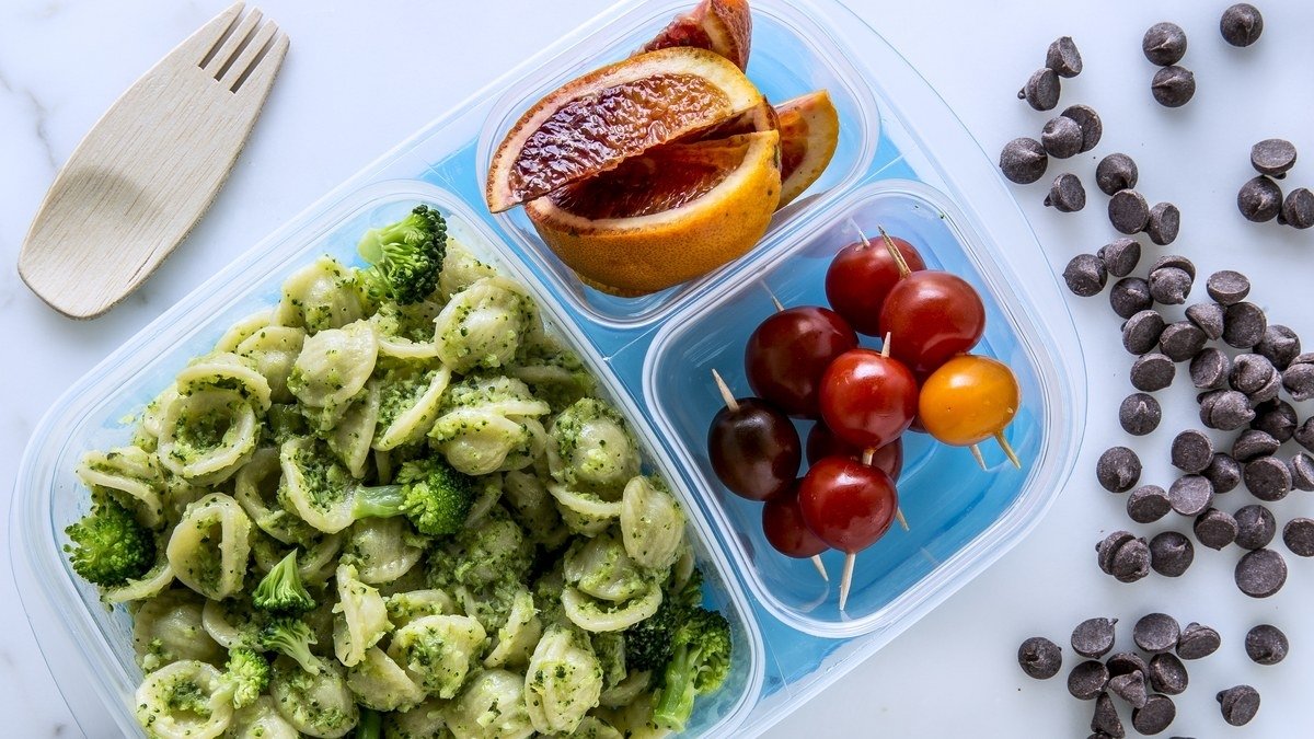 10 Wonderful Healthy Lunch Ideas On The Go broccoli pesto pasta recipe bon appetit 3 2023