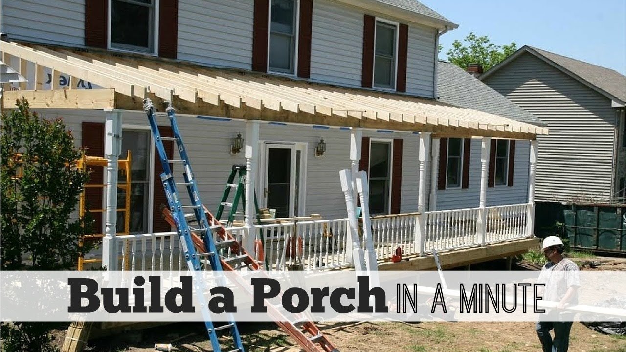 10 Cute Front Porch Ideas And More build a porch in a minute front porch ideas youtube 2022