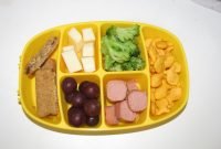 building rainbows: toddler lunch ideas