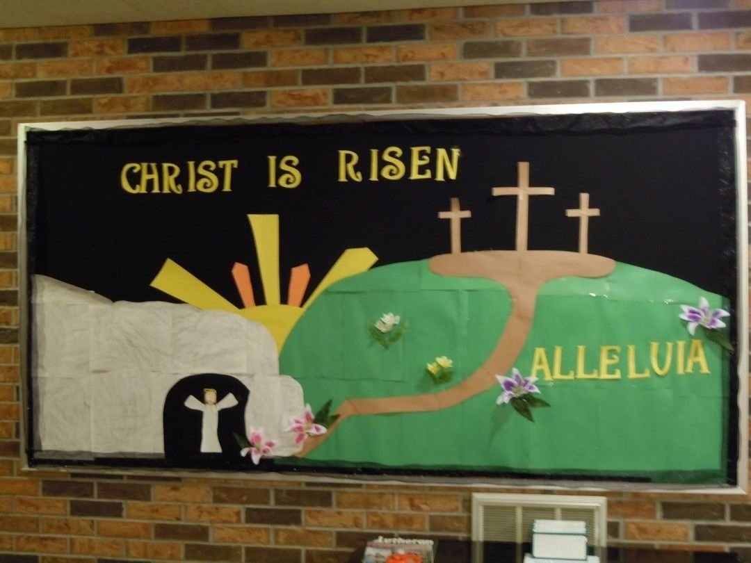 10 Nice Christian Easter Bulletin Board Ideas bulletin board decorations for lent lent bulletin board can have 2022
