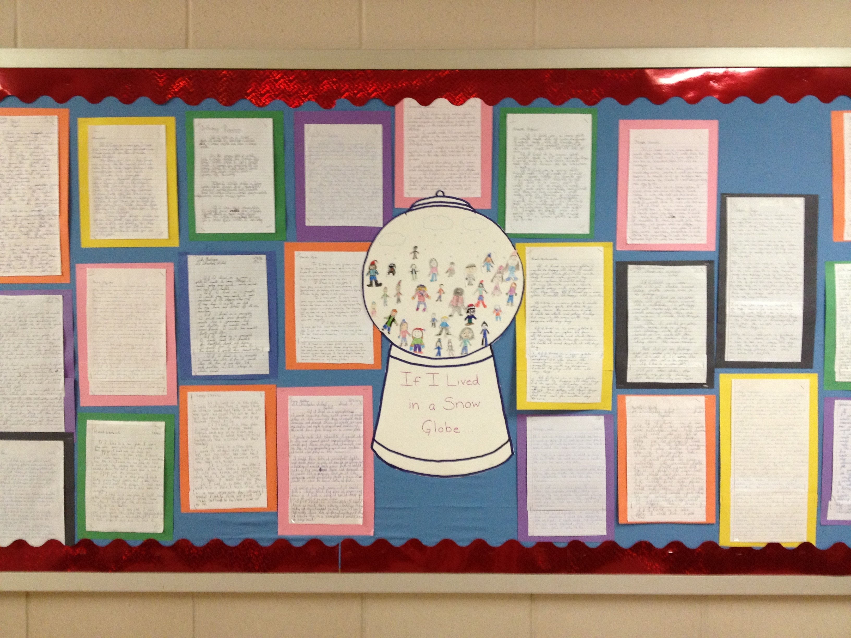 5th grade writing bulletin board