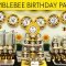 bumblebee birthday party ideas // smiling bumblebee - b28 - youtube
