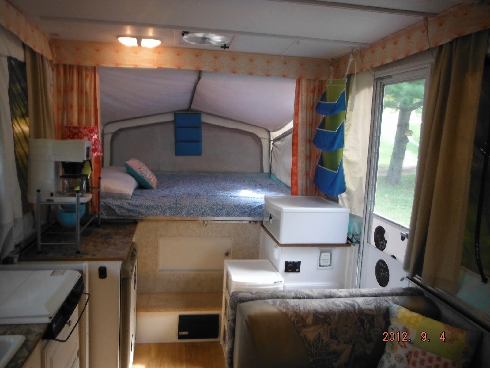 10 Lovable Pop Up Camper Storage Ideas camper kitchen ideas new storage tent trailer mods rv bedding ideas 2022