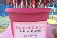 cancer sucks! cancer blows! lollipop roulette. #komen3day … | pinteres…
