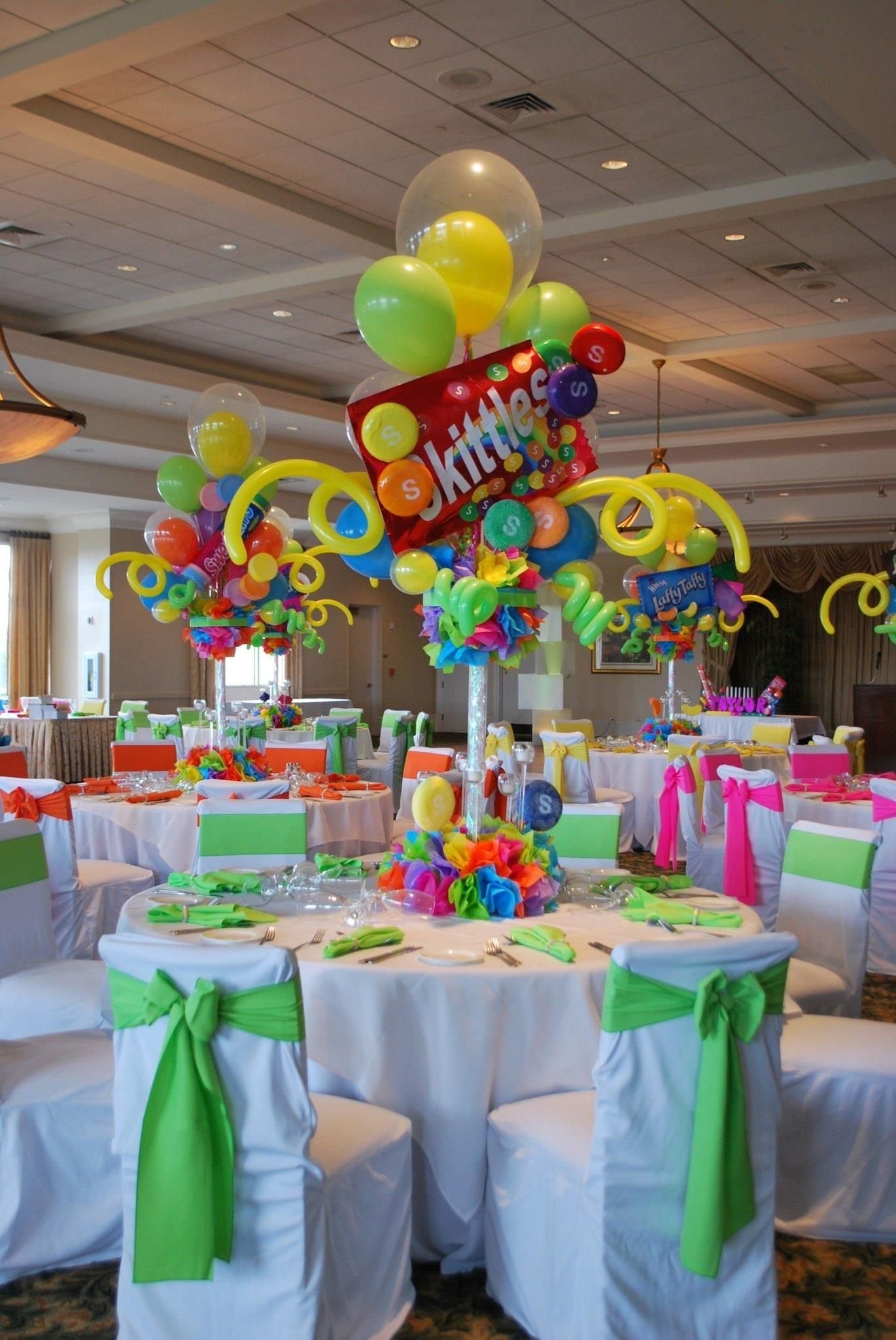 10 Great Themed Party Ideas For Adults candy themed bat mitzvah event decor adult centerpieces party 2 2022