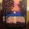 canvas painting sunset on the water | my paintings | pinterest