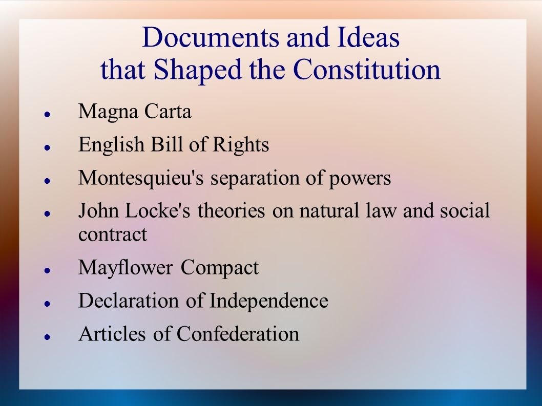 10 Wonderful Ideas In The Declaration Of Independence chapter 2 confederation to constitution ppt download 1 2023